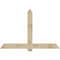 Ekena Millwork Eugene Rough Sawn Timber Gable Bracket, Douglas Fir, 72"W x 48"H x 4"D x 6"F, 16/12 Pitch GBW072X48X0406EUG00RDF - alternate 1